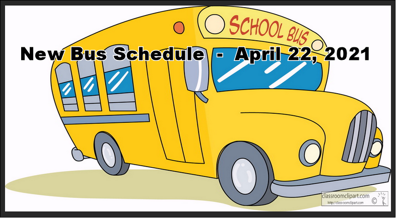 Picture for link to see the New Bus Schedule for Full Time A/B