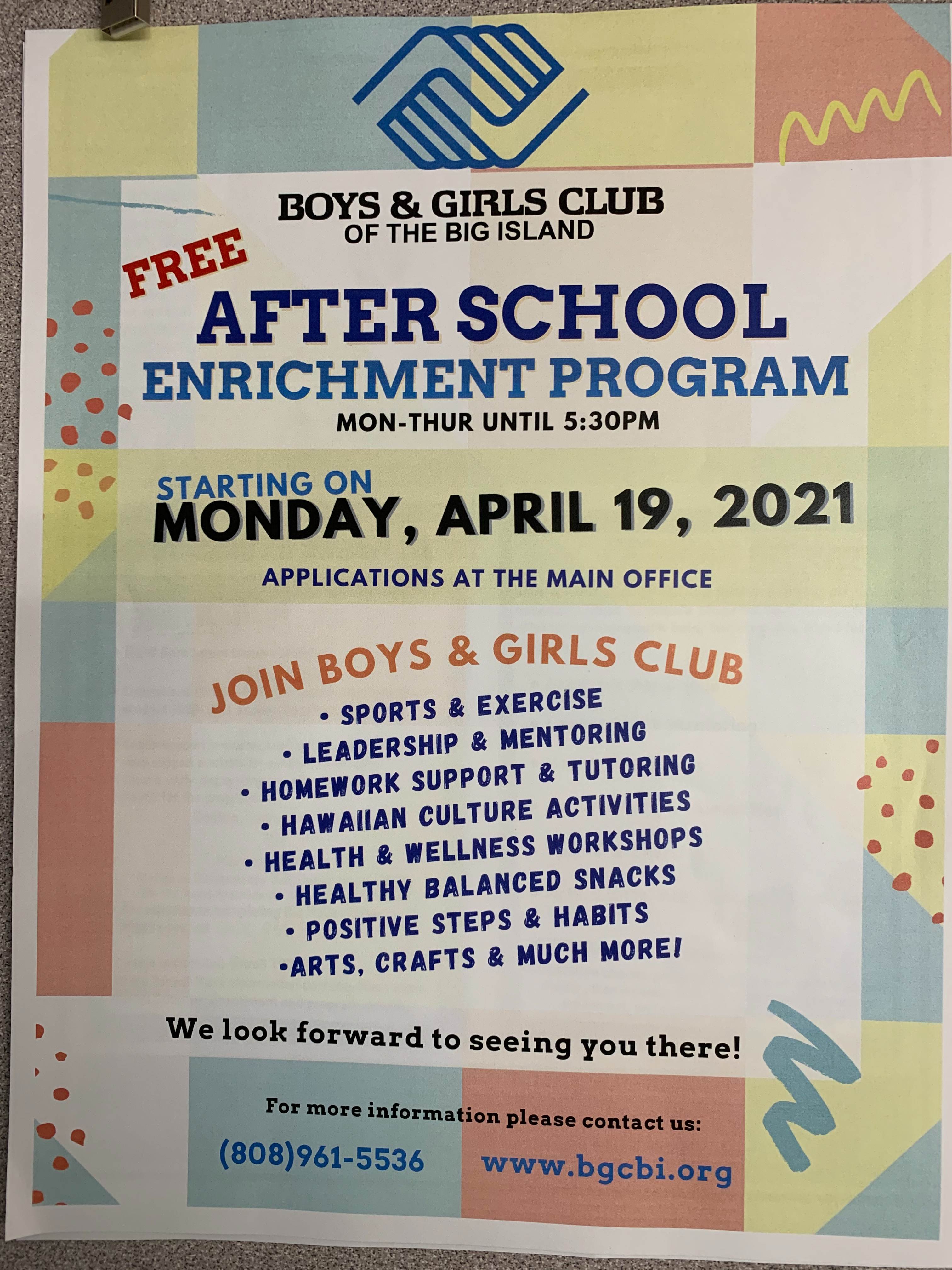 Boys - Girls Club